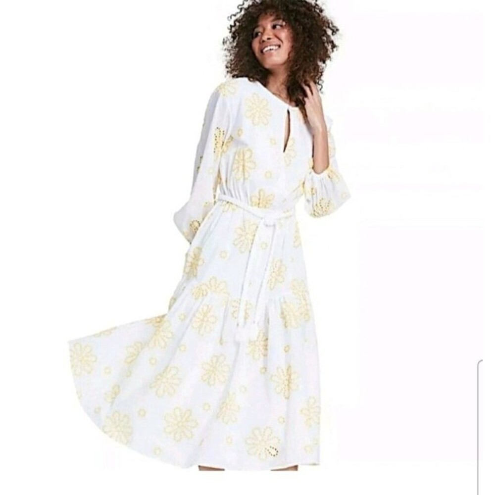 Alexis X Target Collab Limited Edition Maxi Dress Eyelet Embroidery Size 1X